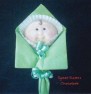 4201 Plump Baby Face Chocolate or Hard Candy Lollipop Mold
